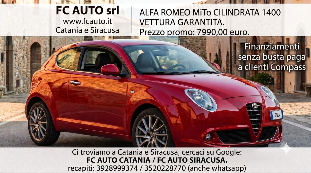 Alfa Romeo MiTo 1.4 78 CV 8V S&S Super