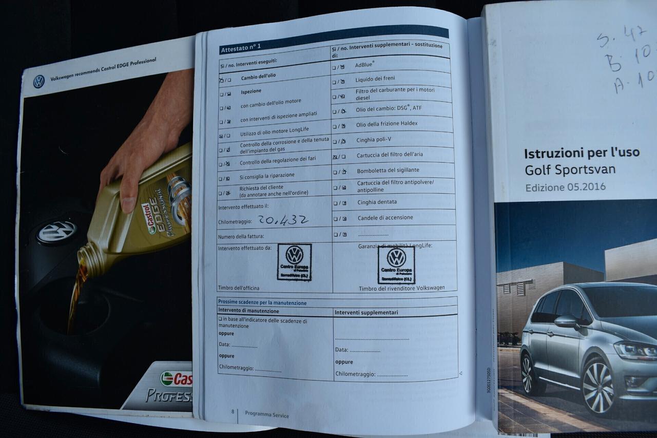 Volkswagen Golf Sportsvan PROMOFIN- 2016