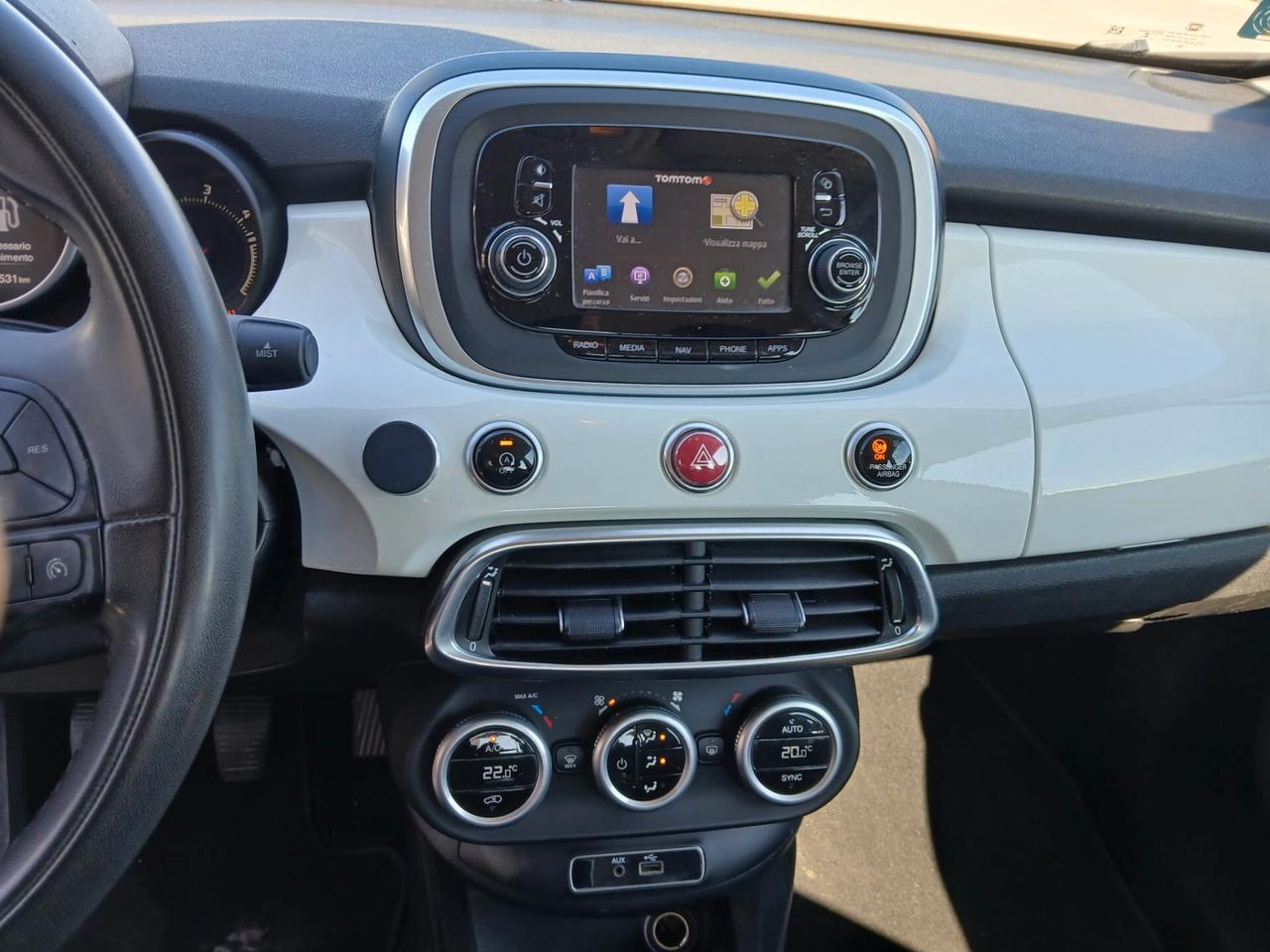 FIAT 500X 1.6 Diesel 120CV – 97.531 km – Bianco – Neopatentati