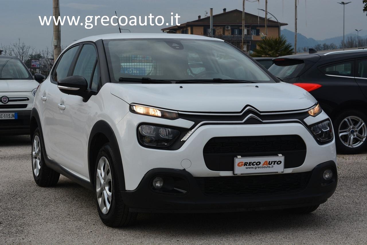 Citroen C3 BlueHDi 100 ss Van 2 posti autocarro
