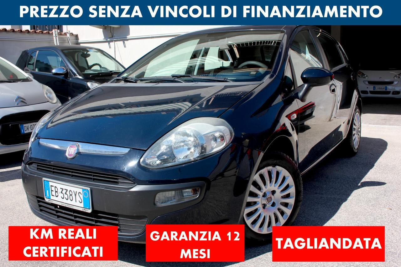 Fiat Punto EVO *PREZZO VERO* 1.3 mjt 75cv 5 PORTE POCHI KM REALI CERTIFICATI GARANZIA 12 MESI TAGLIANDATA NEOPAT OK