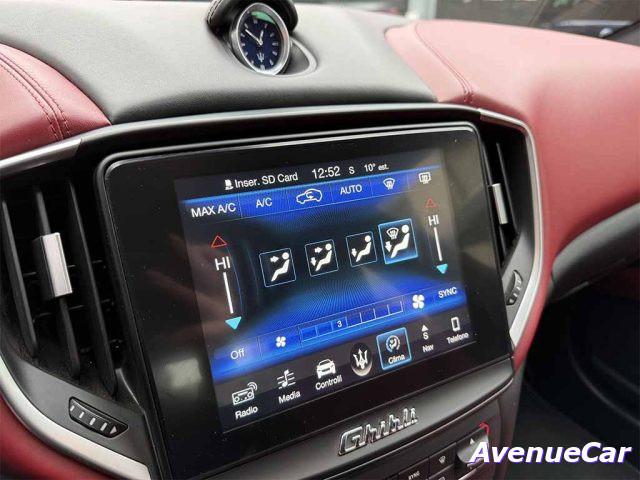 MASERATI Ghibli GRANSPORT TELECAMERA 360° CERCHI DA 20' CARPLAY
