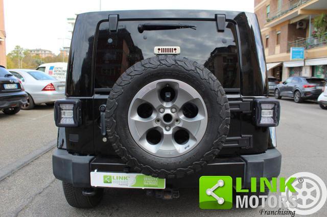 JEEP Wrangler Unlimited 3.6 V6 Sahara Auto con gancio traino