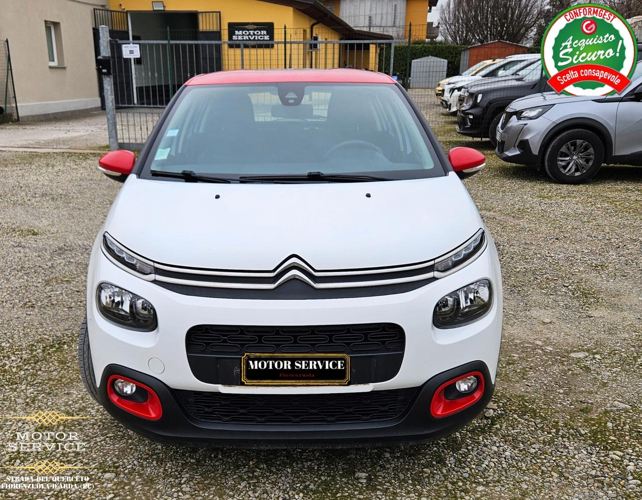 Citroen C3 82CV BENZINA GARANTITA DA 99€ MESE