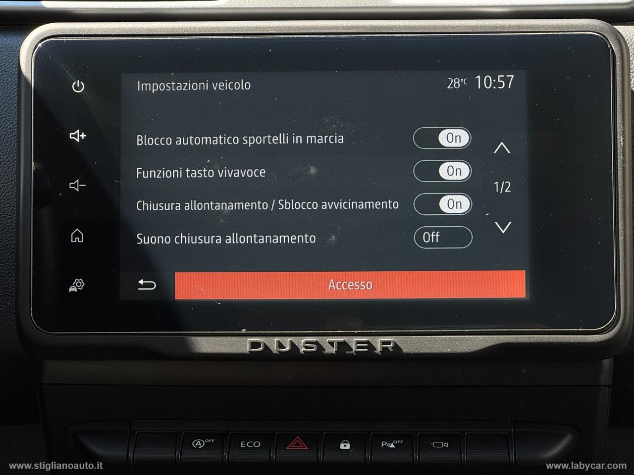 DACIA Duster 1.5 Blue dCi 8V 115CV 4x2 Essent. GANCIO TRAINO