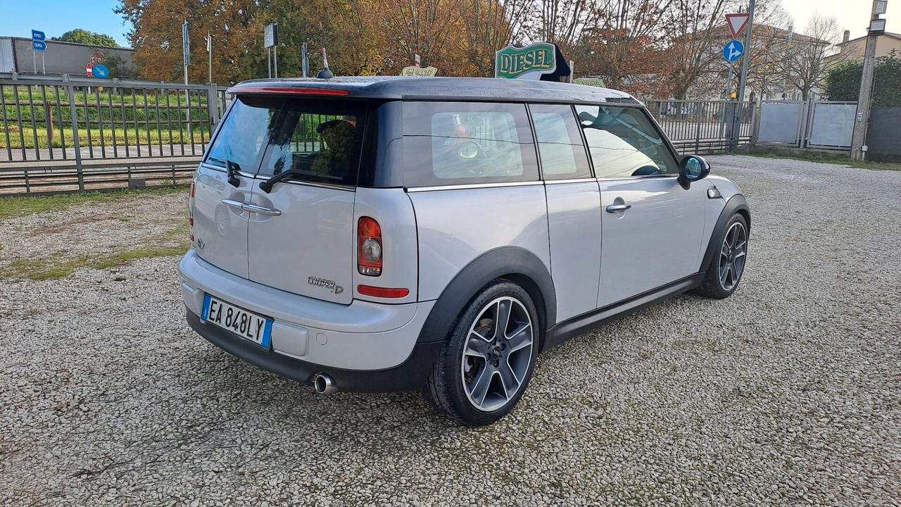 Mini Cooper D Clubman 1.6 16V -INTERNI IN PELLE TOTALE GARANZIA 12 MESI