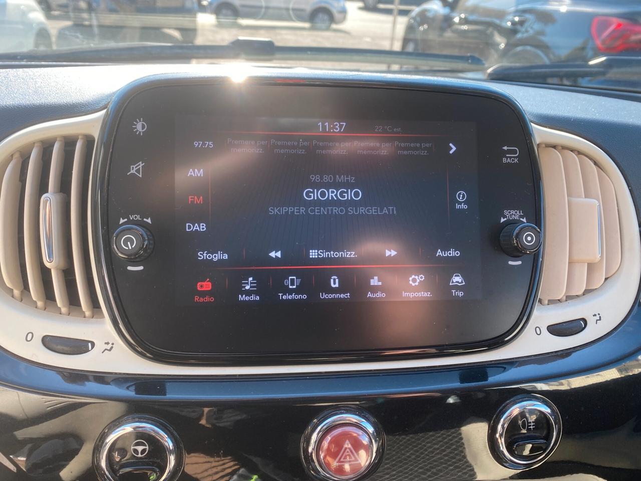 62000km Fiat 500 1.2 gpl Dolcevita 2021