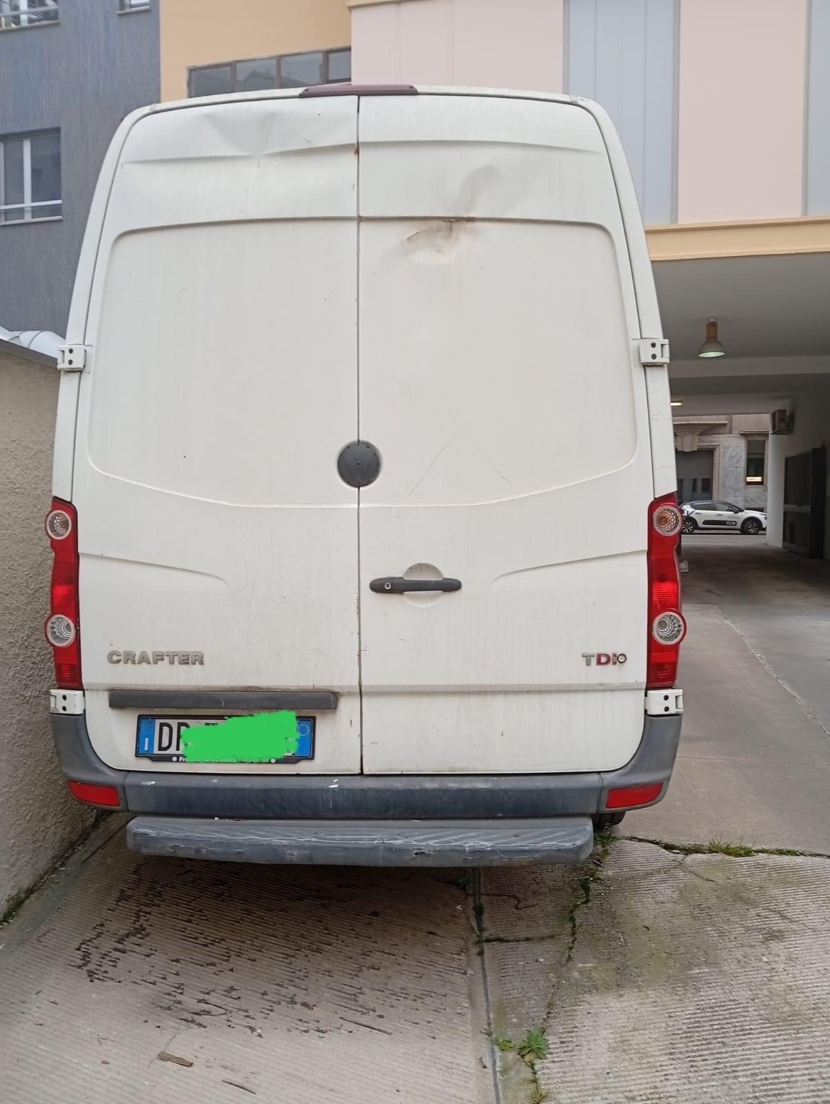 Volkswagen Crafter 2.5 Tdi Tetto Alto Passo Medio Da Rifare Frizione