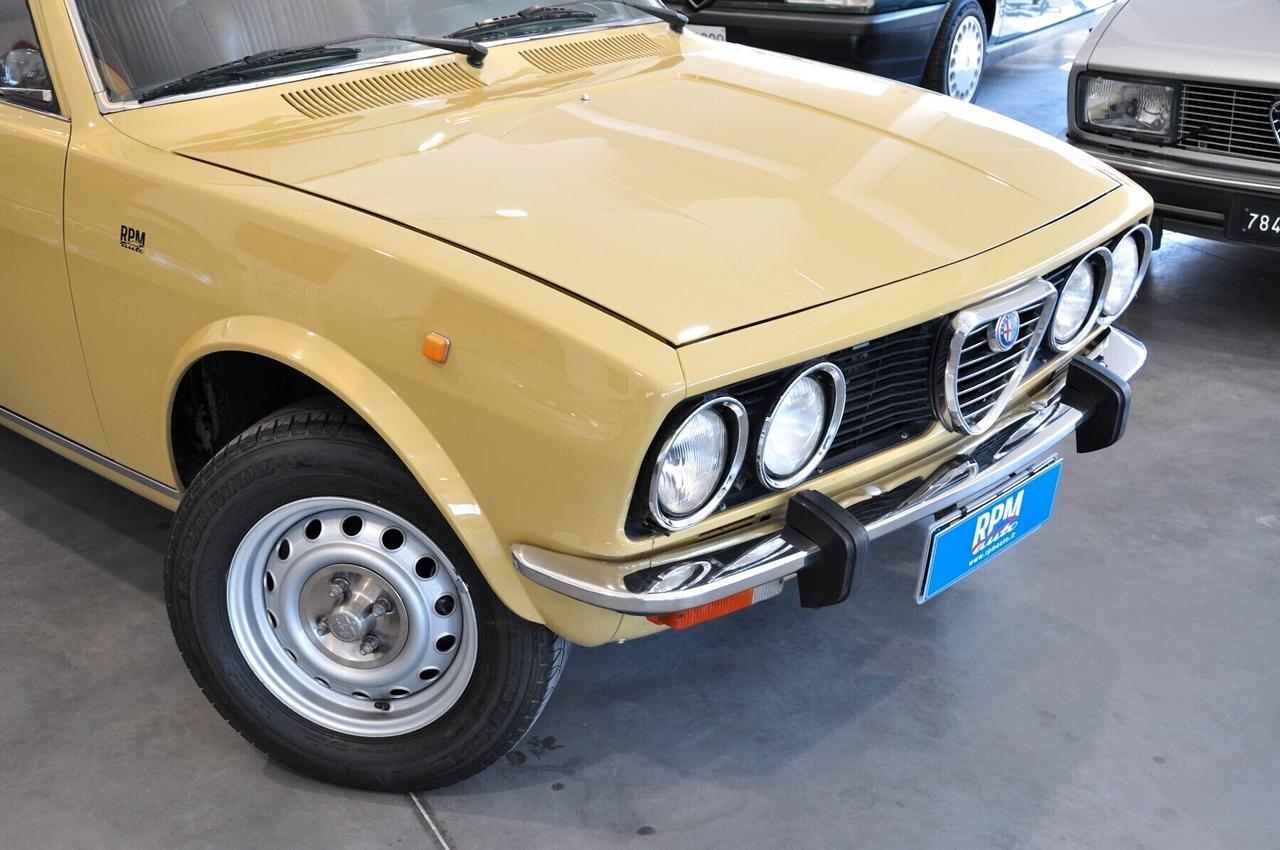 Alfa Romeo Alfetta 1.8 Giallo Piper ASI