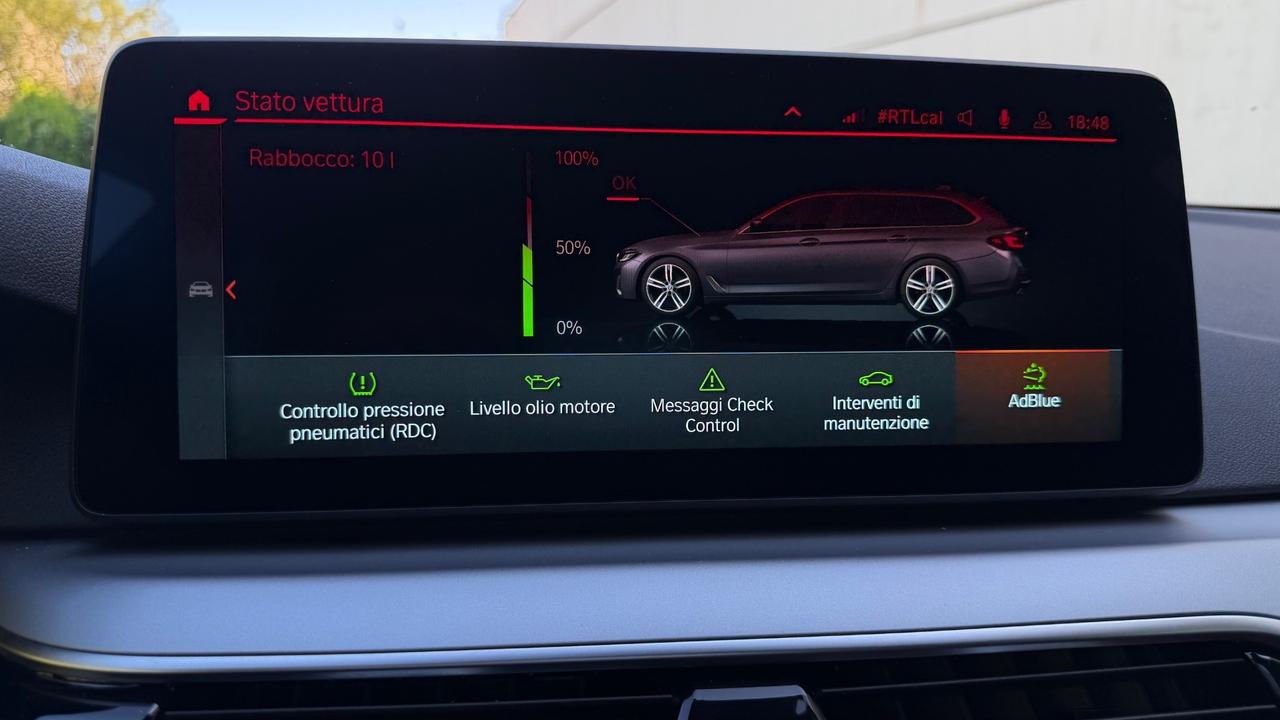 Bmw 520d 48V Touring Msport 190cv F1 Naviplus Camera Cerchi 20M