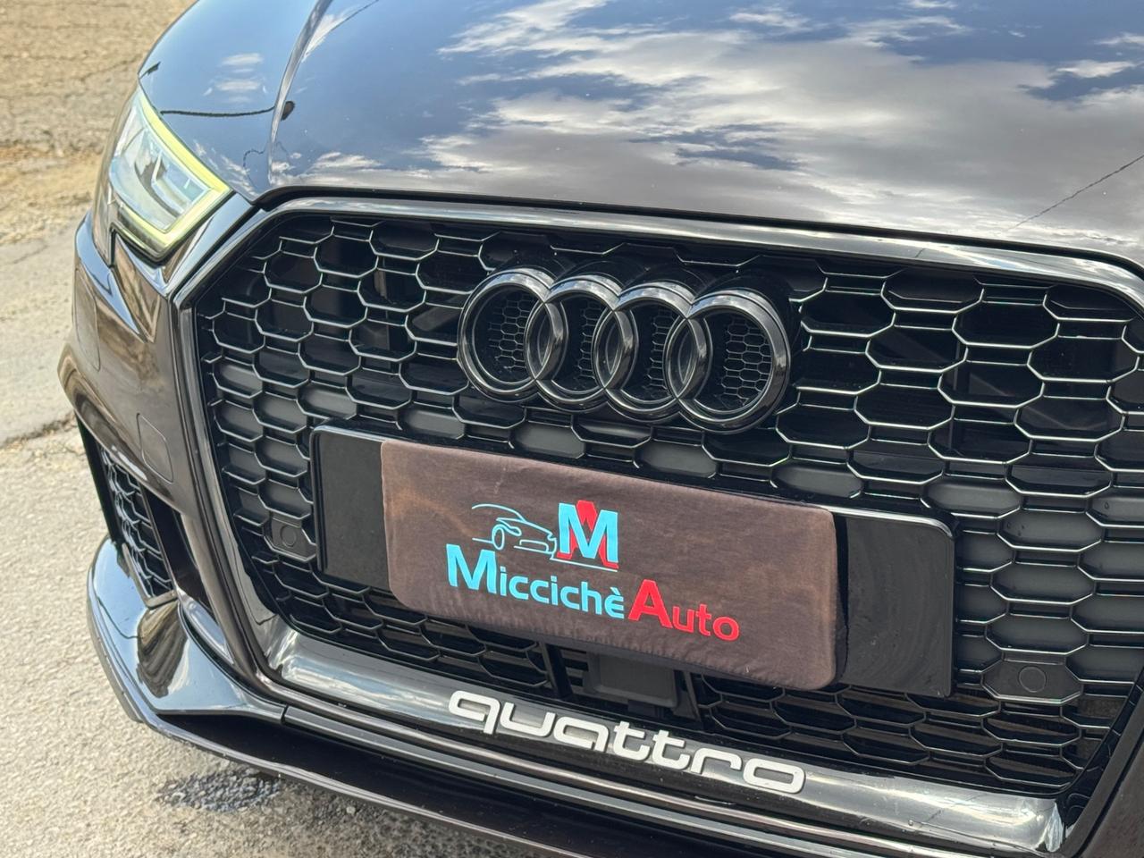 AUDI RS3 2.5 TFSI 400 CV TETTO SCARICO VIRTUAL FULL