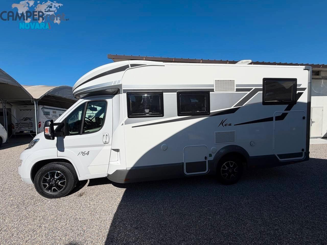 Mobilvetta KEA P 64 SEMINTEGRALE LETTI GEMELLI IN CODA 6.99 MT