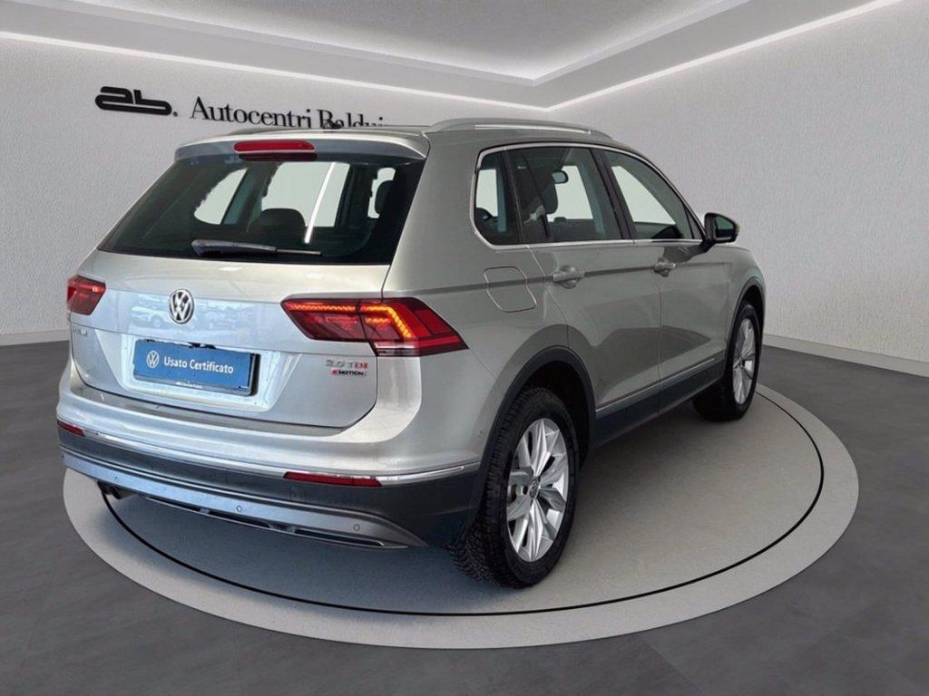 VOLKSWAGEN Tiguan 2.0 tdi executive 4motion 190cv dsg del 2016
