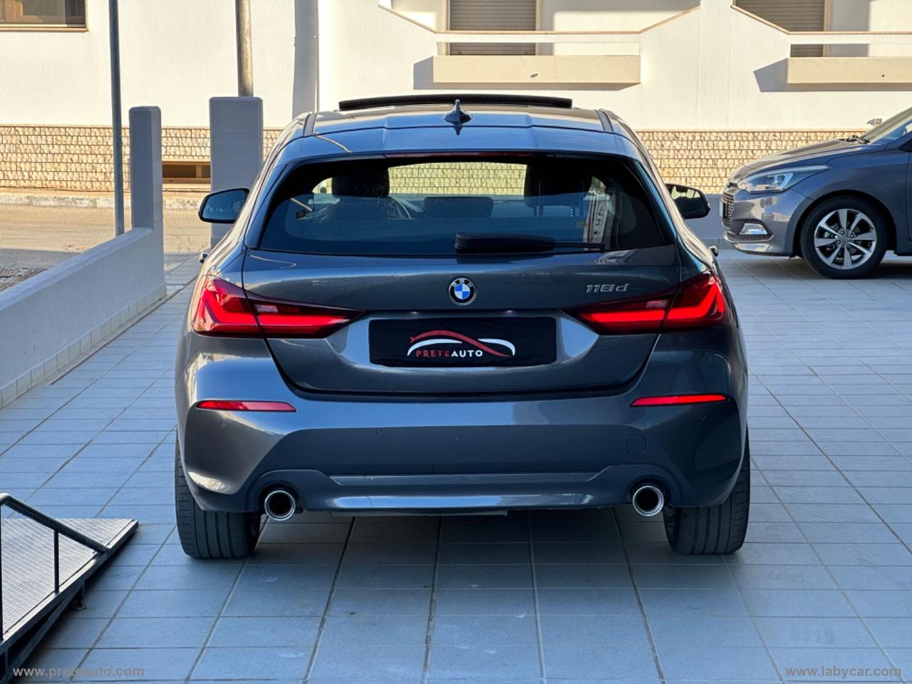 BMW 118d 5p. Business Advantage AUT. TETTO PANORAMICO