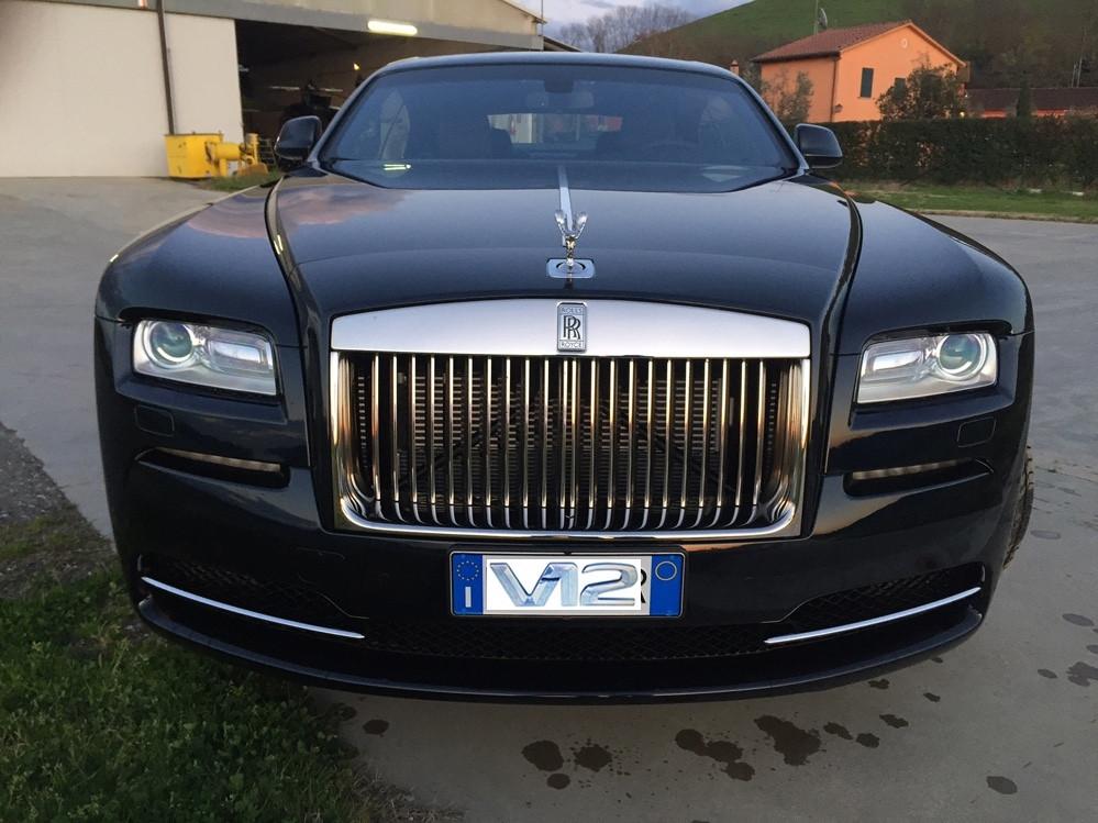 Rolls Royce Wraith V12 - 21" - BLU/BLACK - PIANO BLACK - STARLIGHT