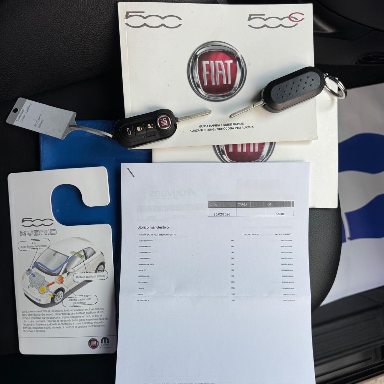 Fiat 500 1.0 Hybrid Connect