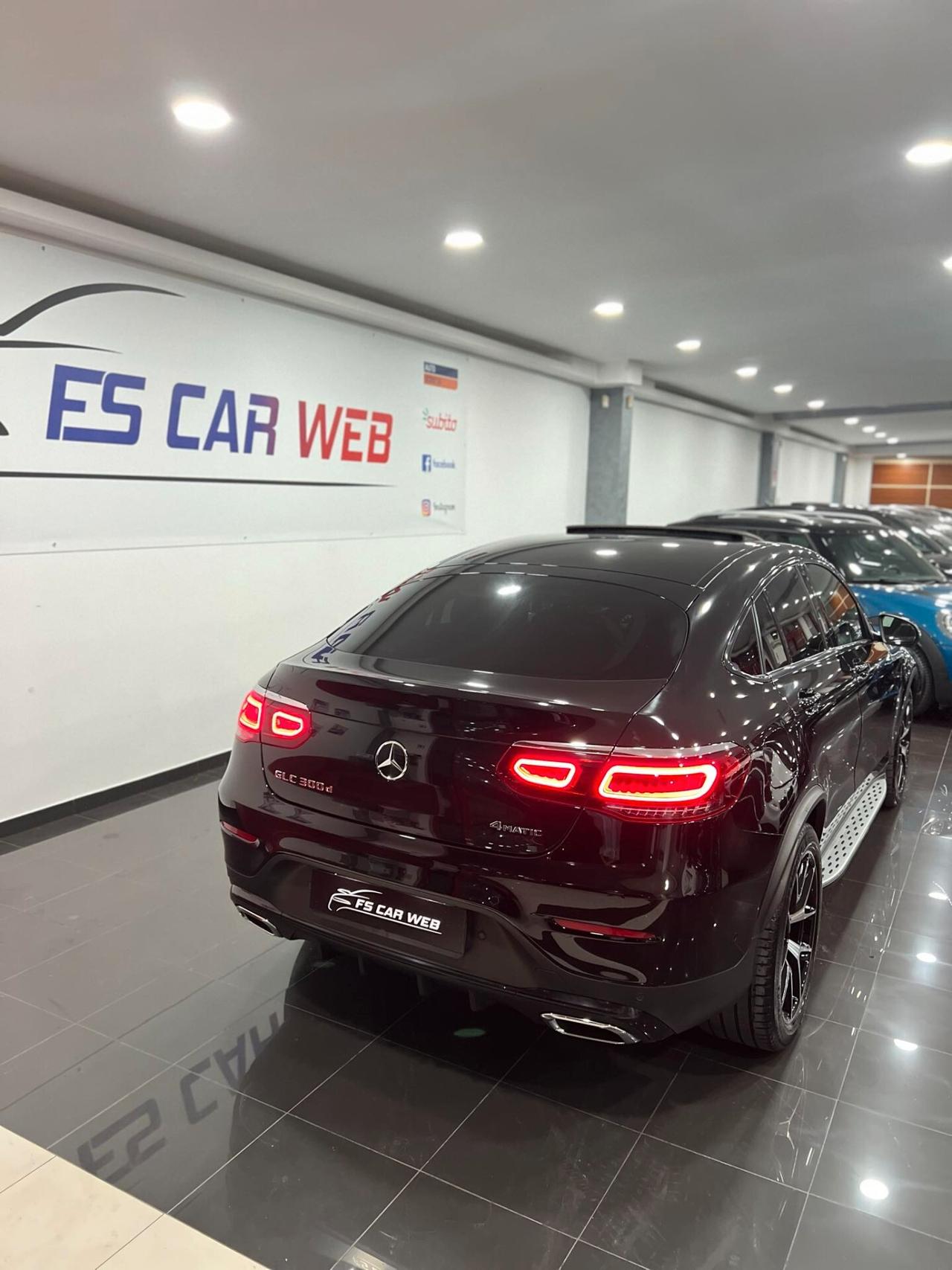 Mercedes Benz GLC 300d Coupe’ 4Matic Aut. Premium Plus AMG 245 cv