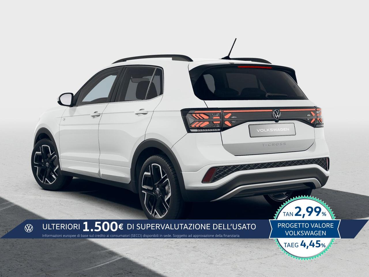 Volkswagen T-Cross 1.0 tsi r-line plus 115cv dsg