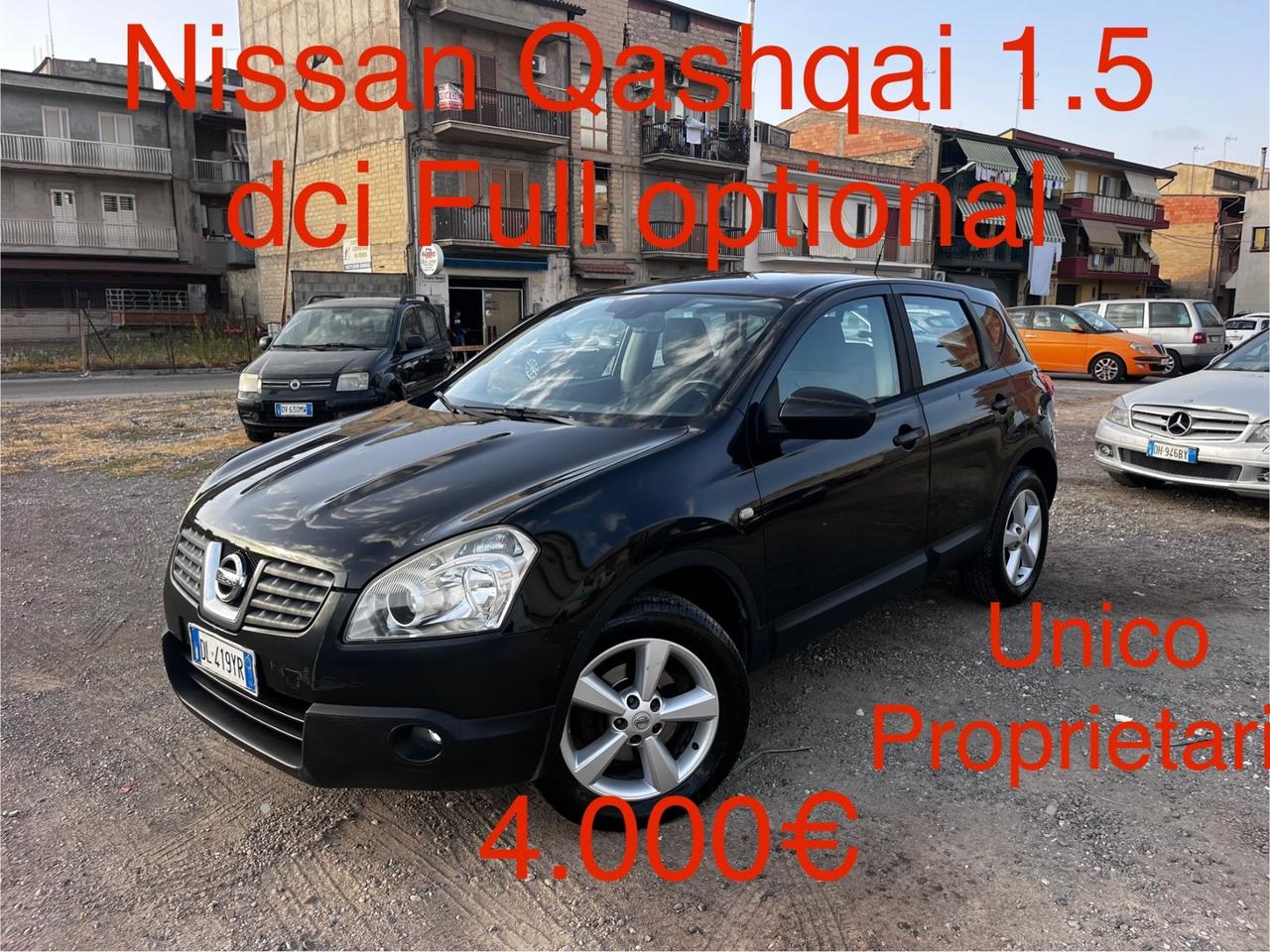 Nissan Qashqai 1.5 dci Full optional Uniproprietario