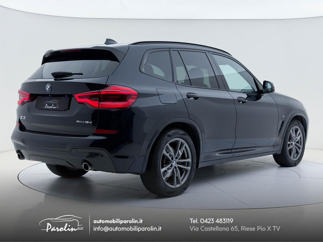 BMW X3 sDrive18d mhev 48V Msport Black pack