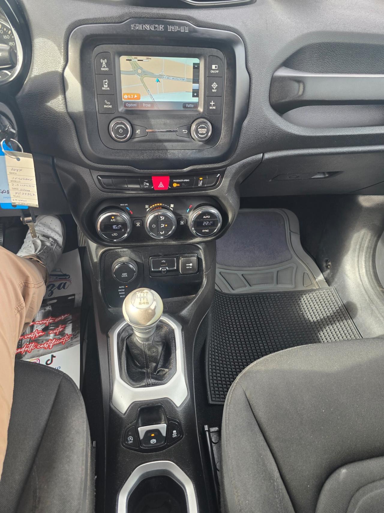 Jeep Renegade 2.0 Mjt 140CV 4WD Active Drive Limited