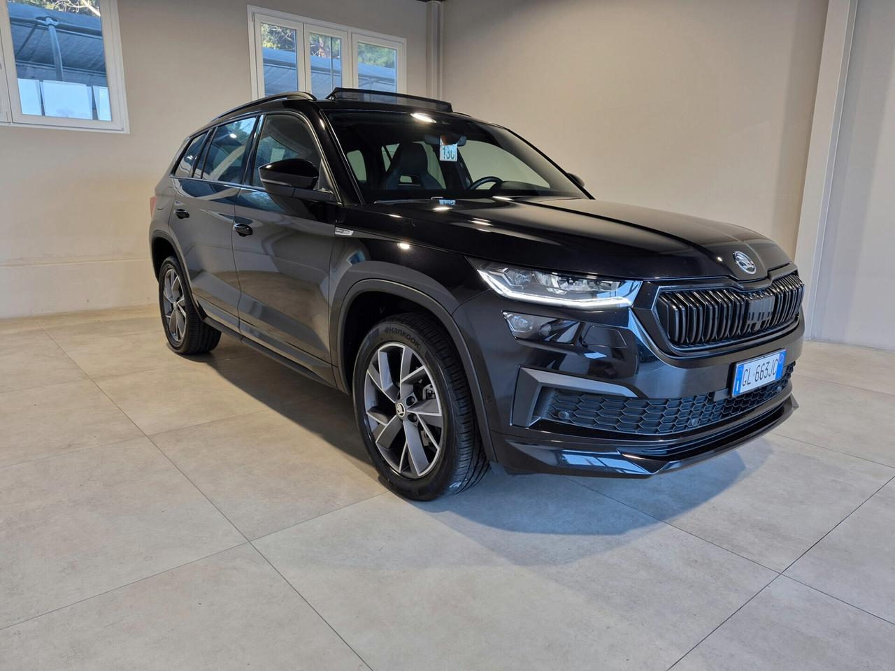 Skoda Kodiaq 2.0 TDI SPORTLINE DSG 4X4 TETTO APRIBILE MATRIX