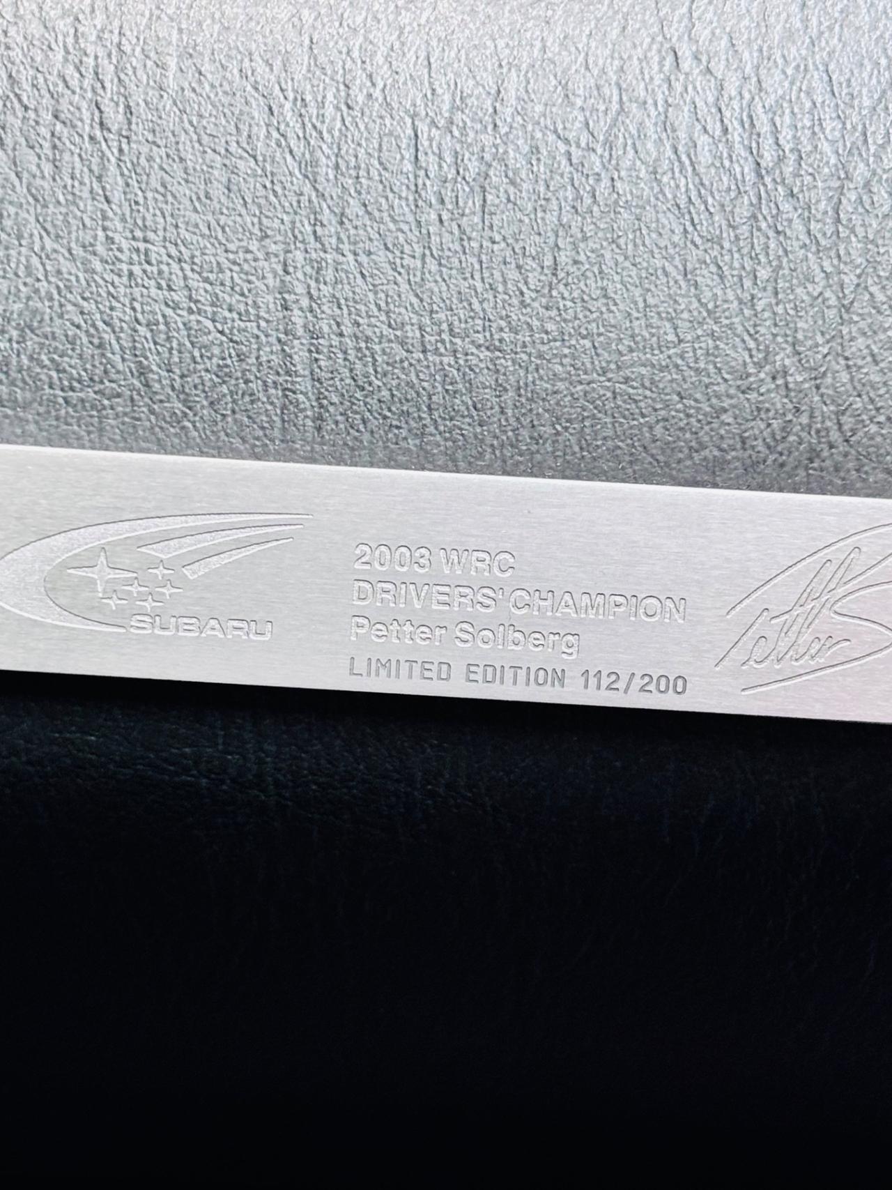 Subaru Impreza WRX STI Petter Solberg Edition 2004 - Motore Baldi Engineering