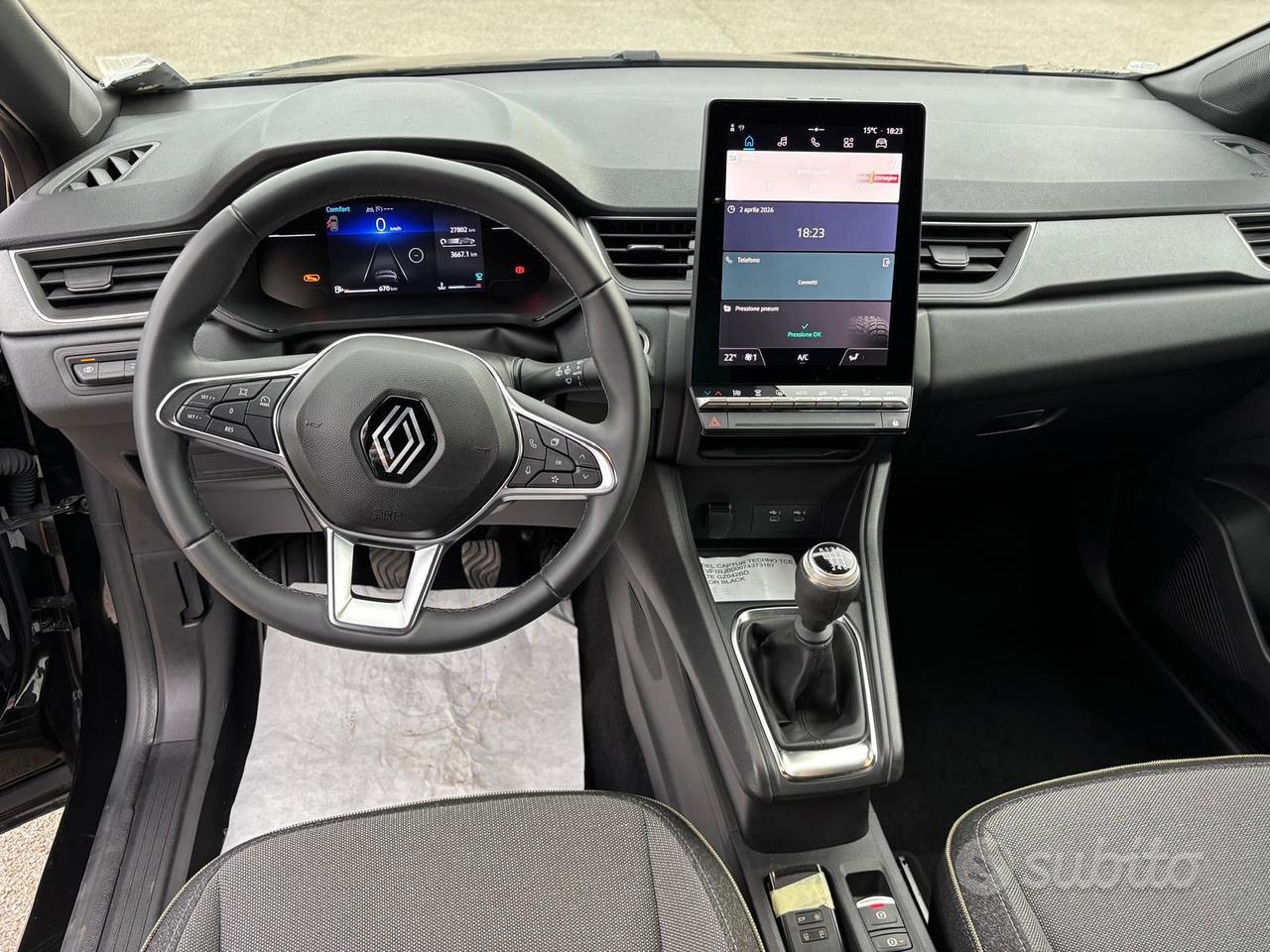 Renault Captur 1.0 tce Techno 90cv