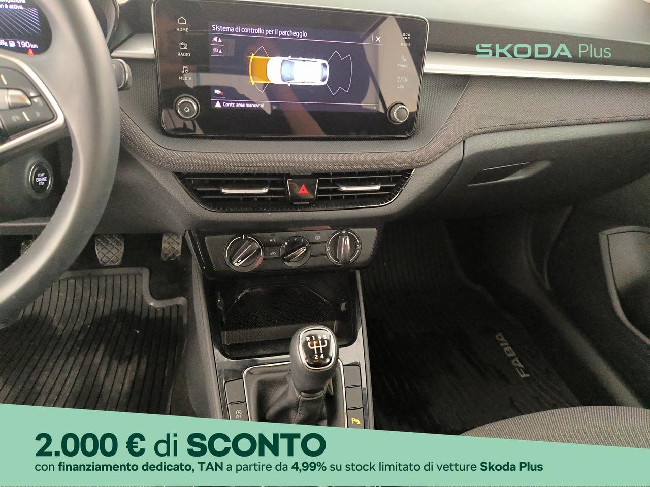 Skoda Fabia 1.0 mpi young edition 80cv