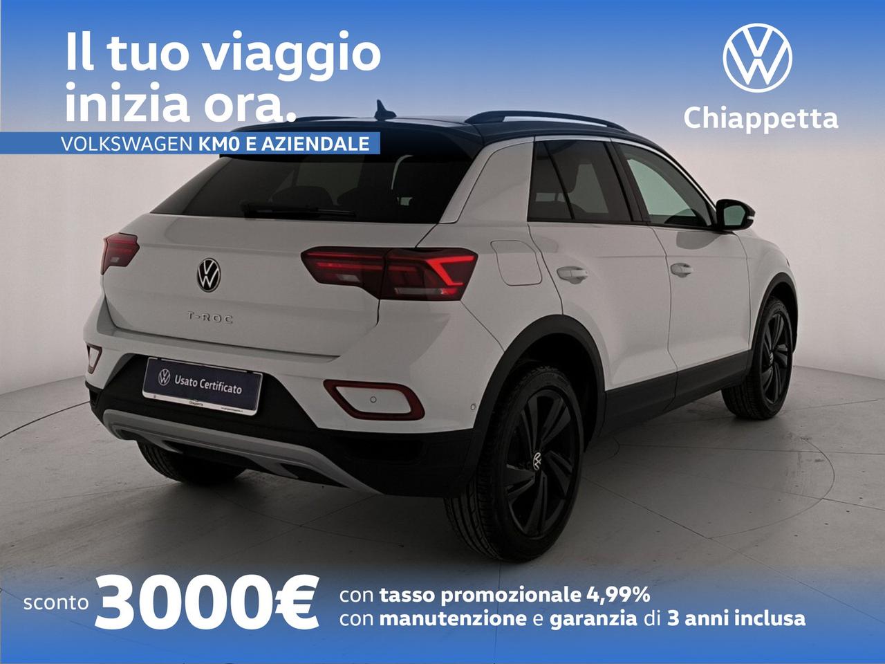 Volkswagen T-Roc 1.0 tsi sport 115cv