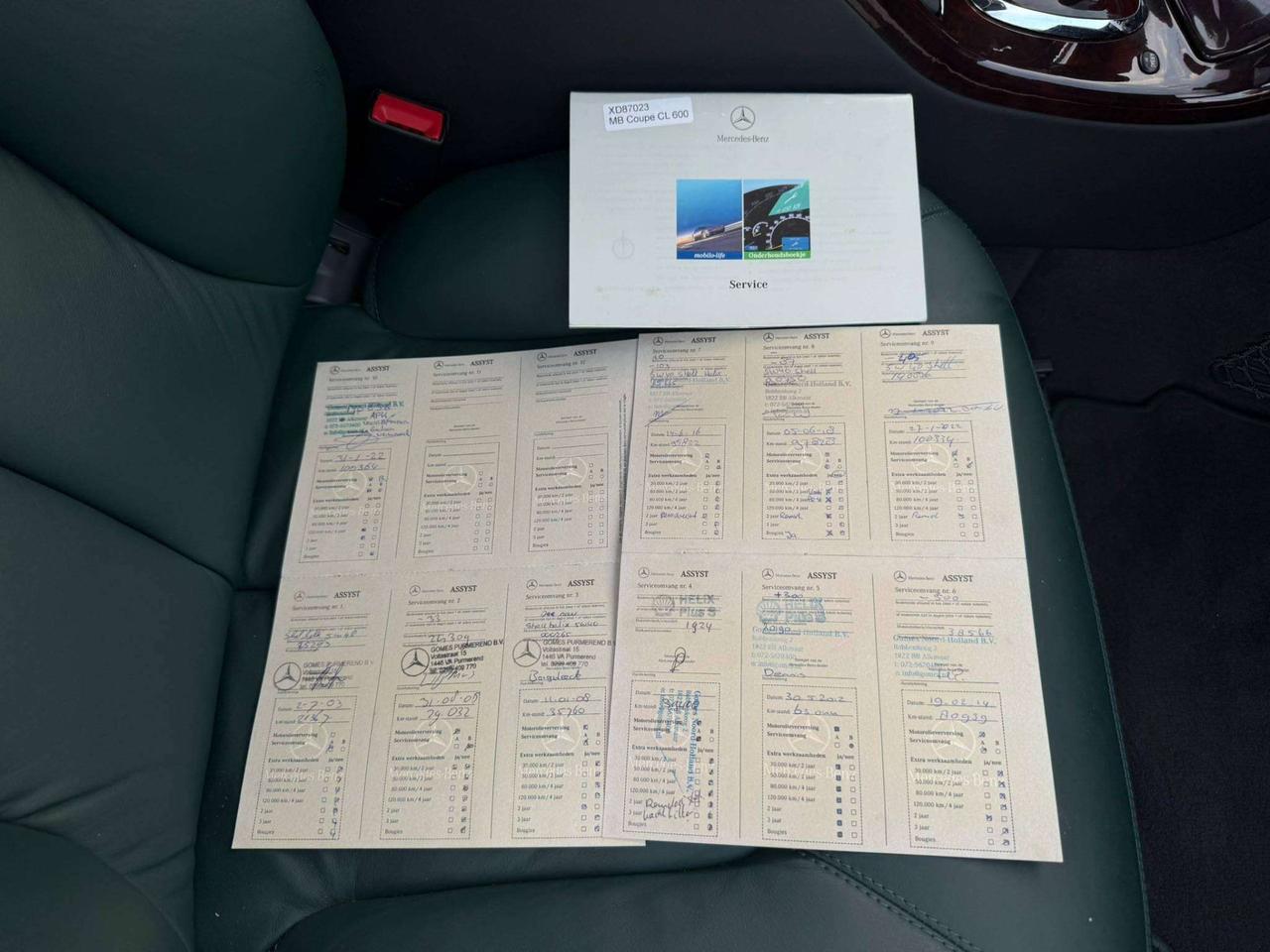 Mercedes-Benz CL 600 COUPE' V12 367 CV AUTOMATICA TETTO - TELEFONO - DA COLLEZIONE UNICA
