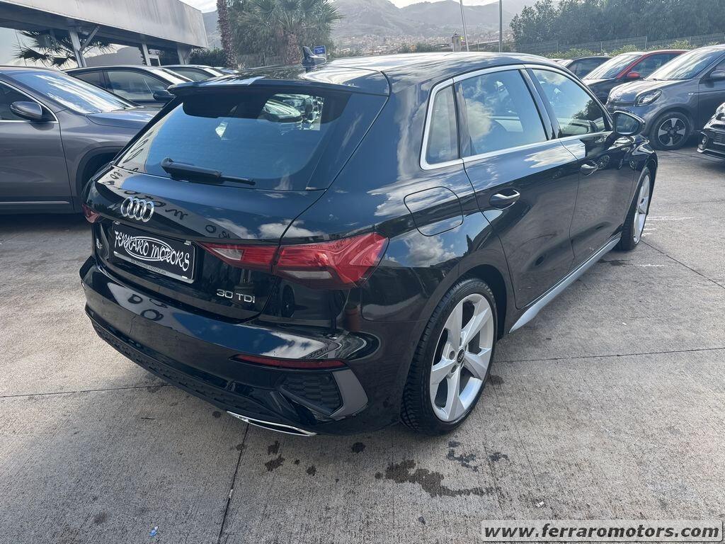 Audi A3 SPB 30 TDI S line edition iva esposta