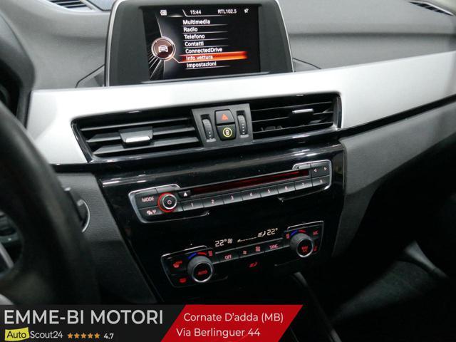 BMW X1 sDrive18d Advantage Automatica, Interno in pelle