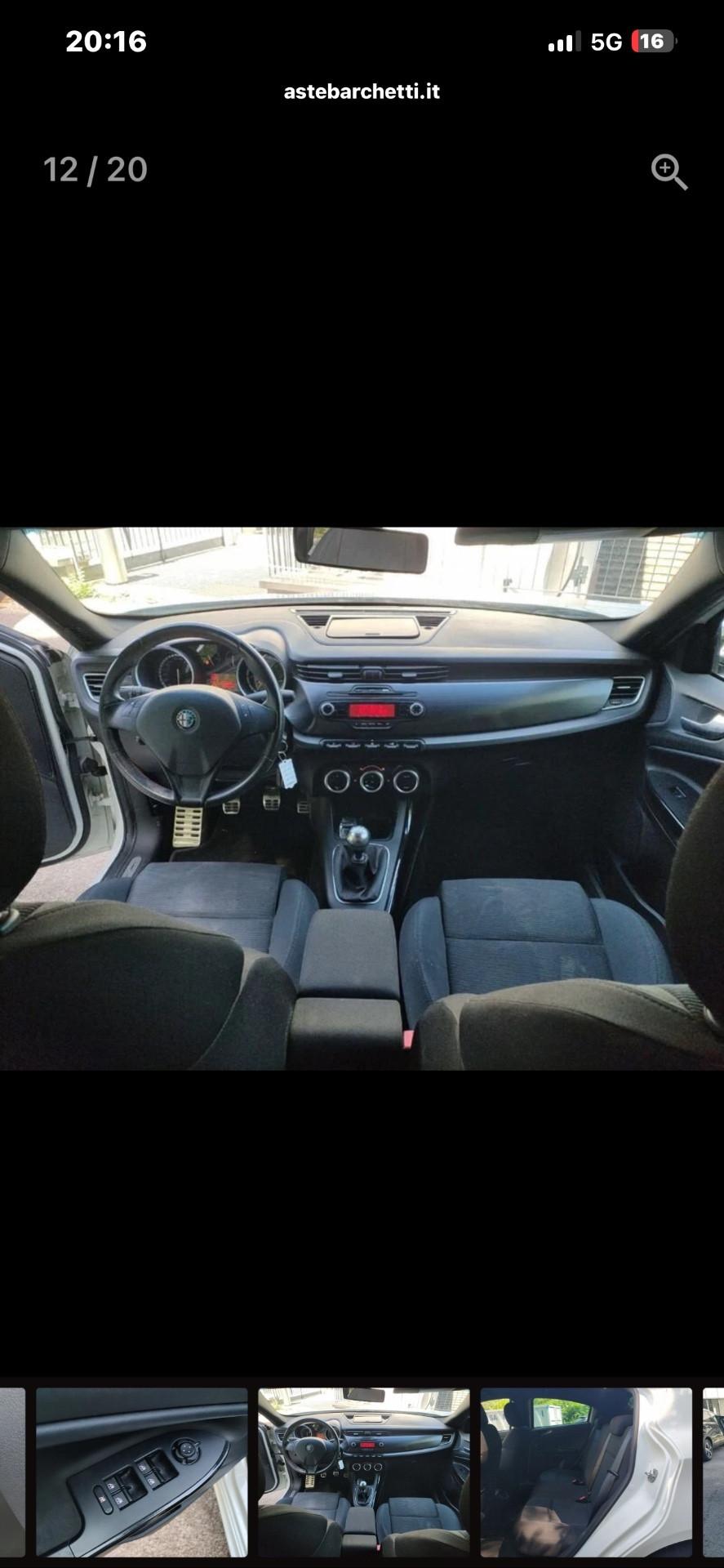 Alfa Romeo Giulietta 1.6 JTDm-2 105 CV Exclusive NEOPATENTATI