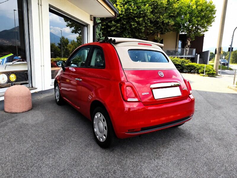 FIAT 500 (2015-2024) 500 C 1.0 Hybrid Red