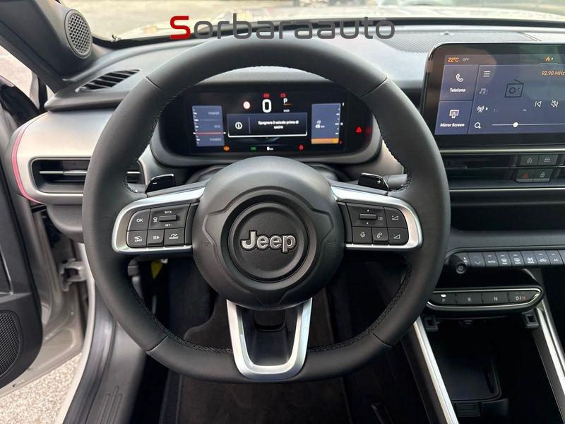 Jeep Avenger 1.2 Turbo 110 CV MHEV Summit con Tetto Apribile.