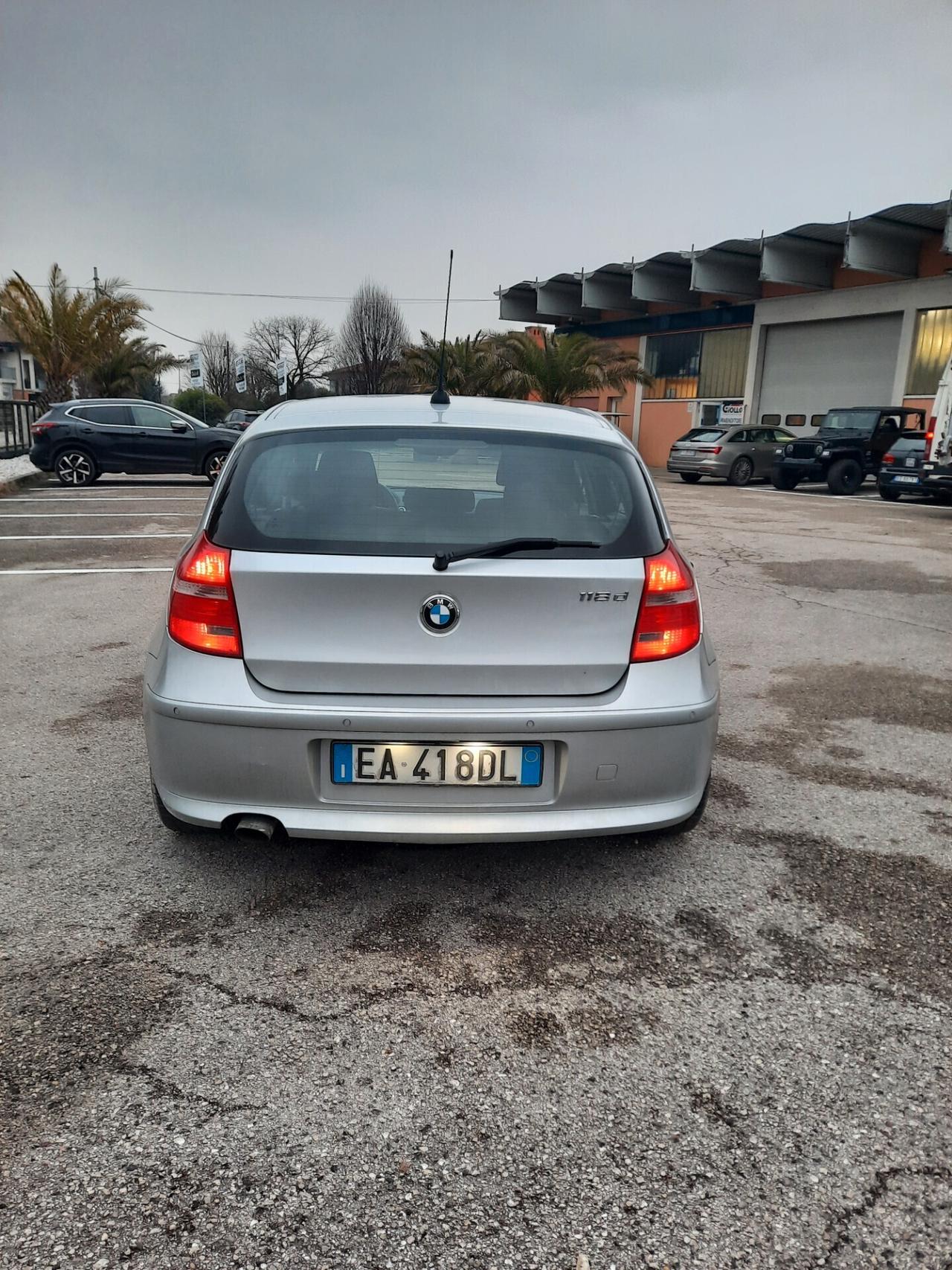 Bmw 118 118d 2.0 143CV cat 5 porte Eletta DPF