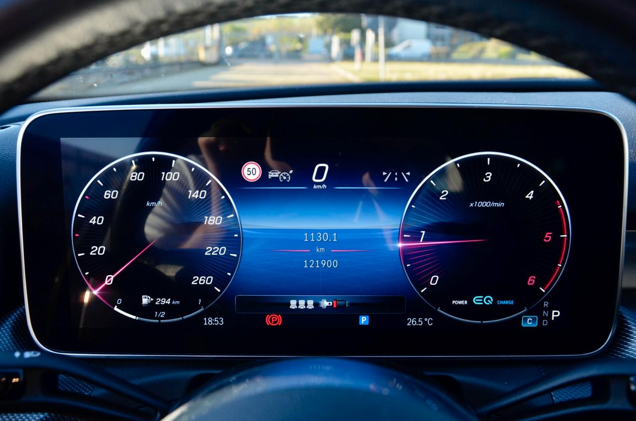 MERCEDES-BENZ C 220d SW MHEV SPORT 200cv AUTO, UFF ITALIANA, EURO 6D, FARI LED, RETROCAMERA, LUCI AMBIENTE, PERMUTE