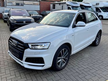 AUDI Q3 2.0 TDI 150CV QUATTRO S-LINE TETTO LED PELLE RETROCAMERA CERCHI 18