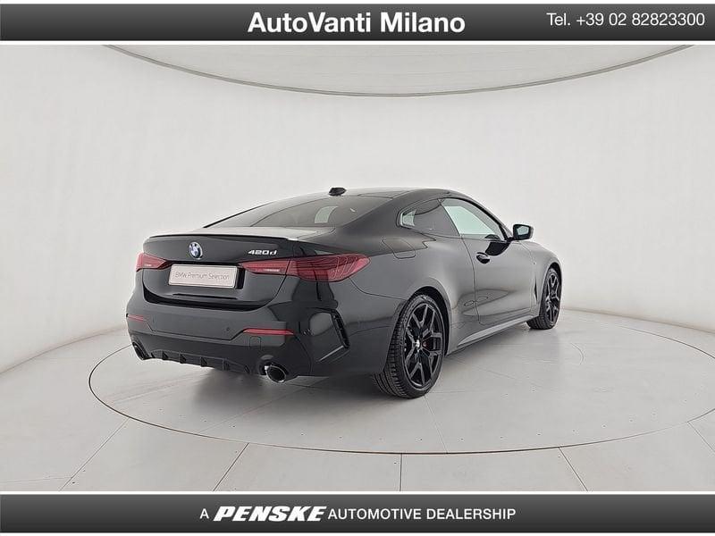 BMW Serie 4 420d Coupe mhev 48V xdrive MSport Pro auto