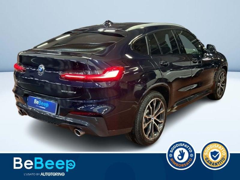 BMW X4 XDRIVE20D MSPORT X AUTO MY19