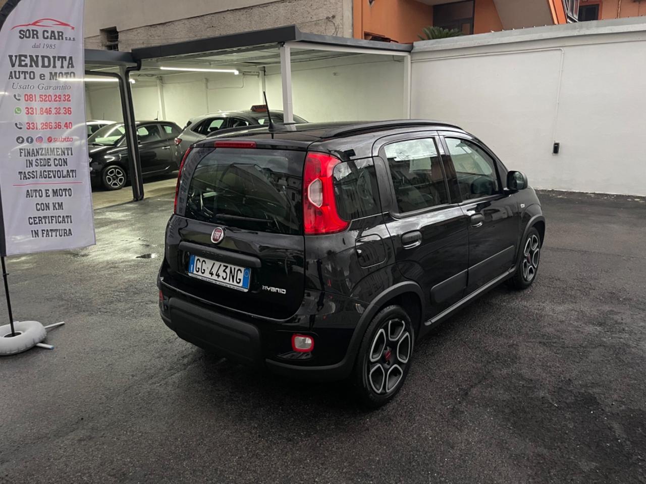 Fiat Panda CITY LIFE KM 48.000 CERTIFICATI SCHERMO TOUCH SCREEN E COMANDI AL VOLANTE