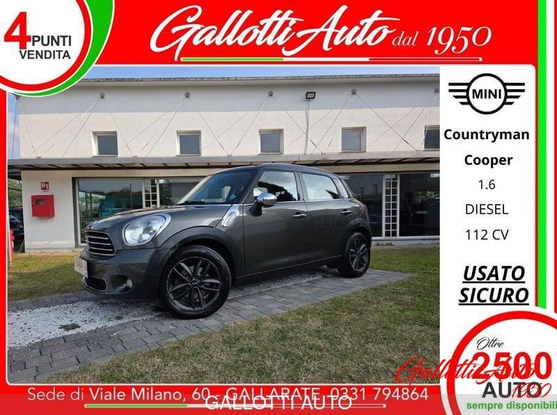 MINI Countryman Cooper D 1.6 112cv - RISERVATA A COMMERCIANTI D'AUTO