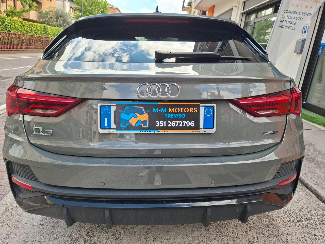 Audi Q3 Sportback 35 2.0 tdi S line 4 con gancio unicoproprietario
