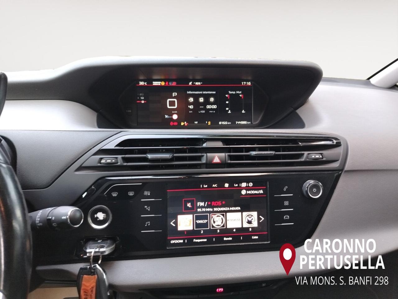 Citroen C4 Grand Picasso 1.6 bluehdi Shine s&s 120cv eat6 7 posti