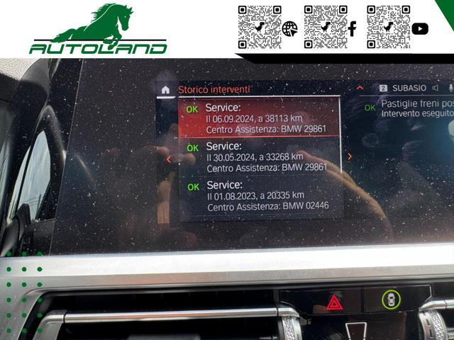 BMW 320 d 48V Msport 190CV Crono Tagliandi Bmw