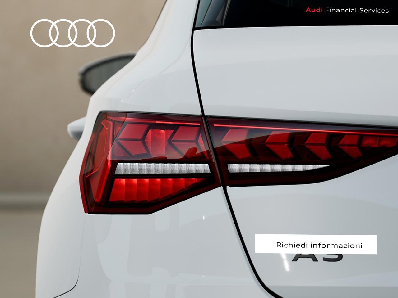 Audi A3 sportback 1.5 tfsi mhev s line edition 150cv s-tronic