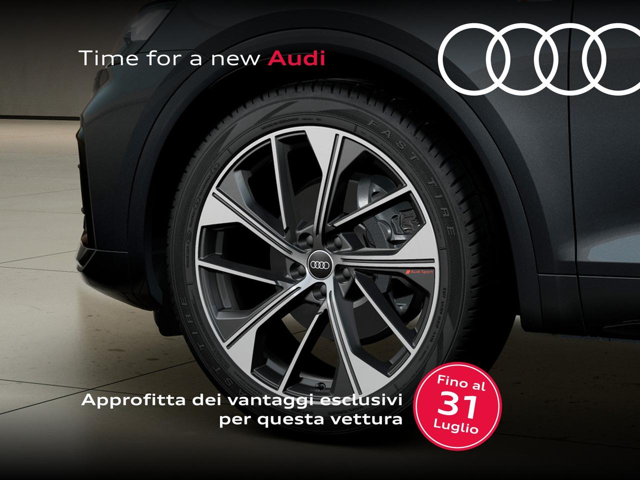 Audi Q5 sportback 40 2.0 tdi mhev 12v identity black quattro s-tronic