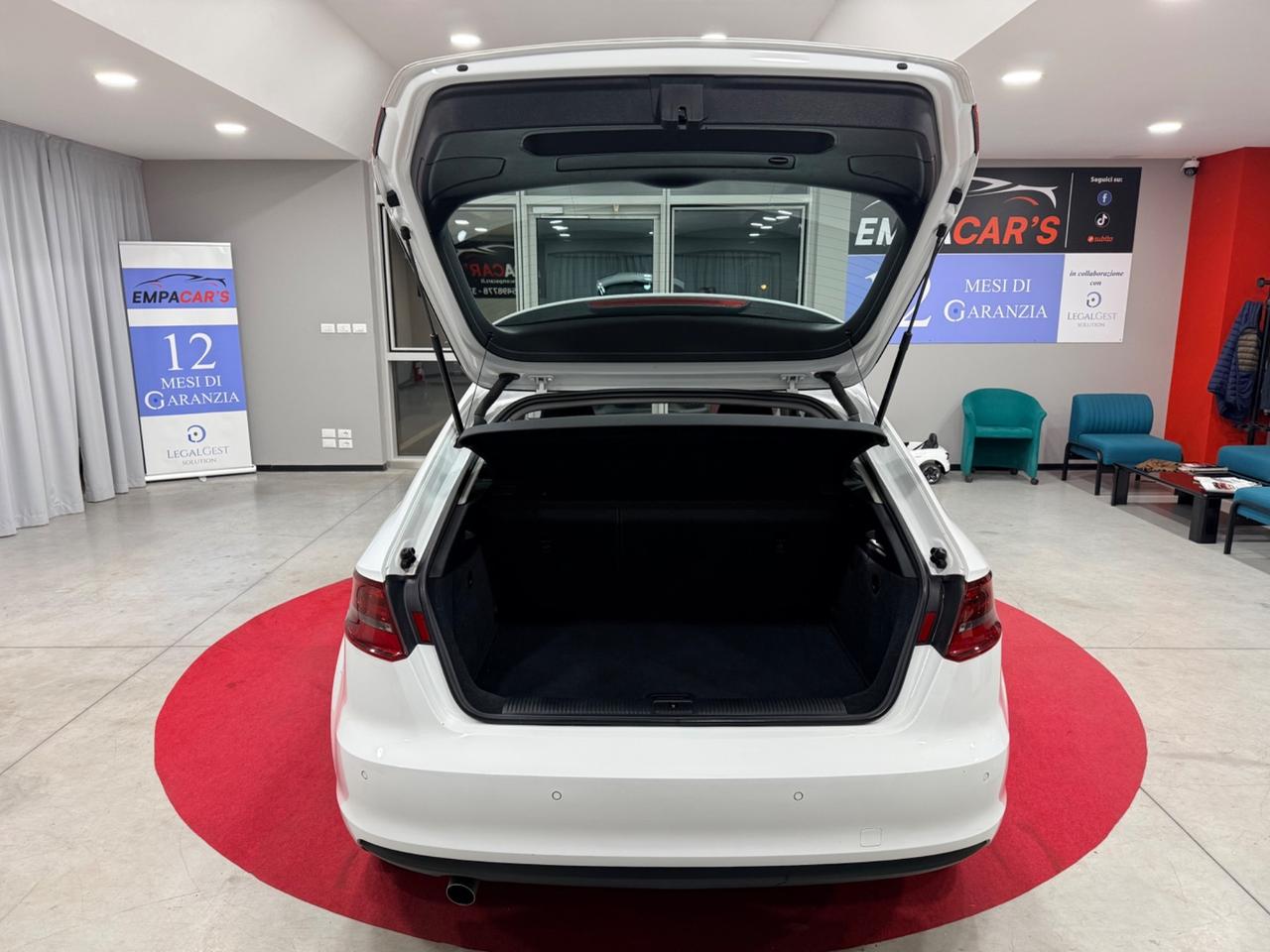 Audi A3 1.6 TDI 110cv EURO6 OK NEOPATENTATI