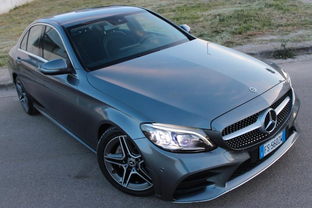 MERCEDES C220d Aut. Premium *AMG *FULL LED *Pelle